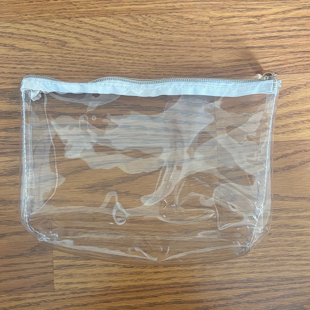 Cute clear cosmetic bag